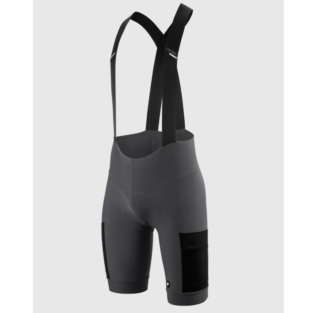 Cuissard Court à Bretelles ASSOS TACTICA KIESKAFER GRAVEL T5 Gris – Image 3
