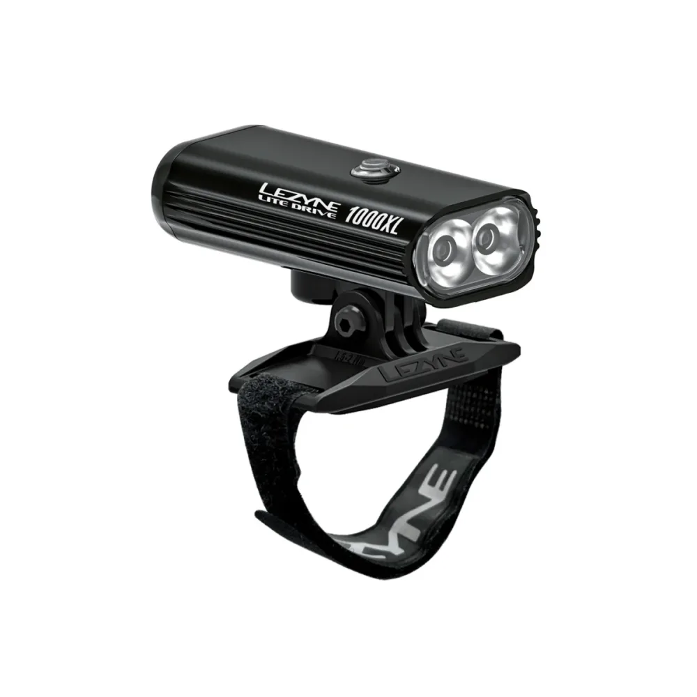 Éclairage Avant LEZYNE HELMET LITE DRIVE 1000XL Noir