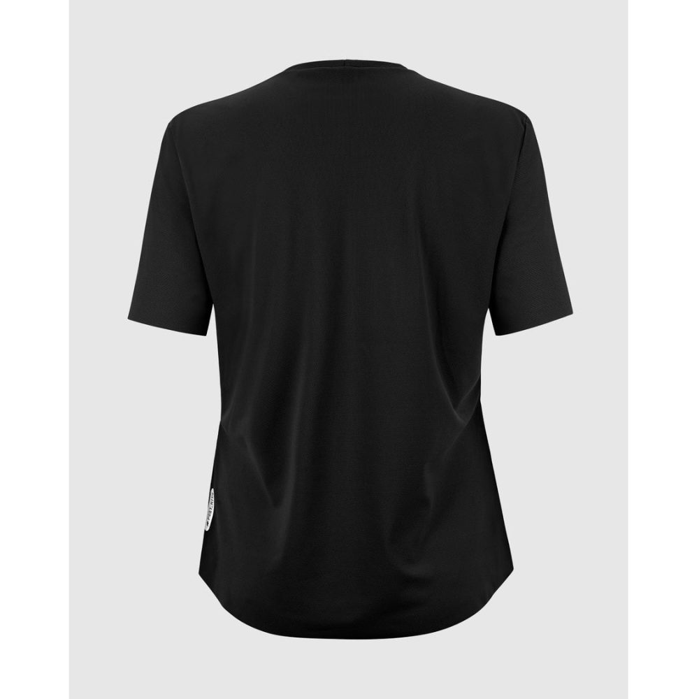 Maillot ASSOS TACTICA POST RIDE T5 Manches Courtes Femme Noir – Image 2