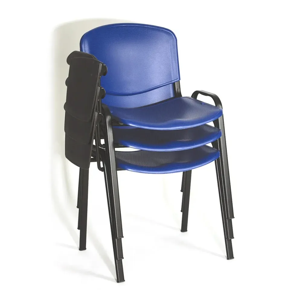 chaise de conférence plastique avec tablette – Image 2