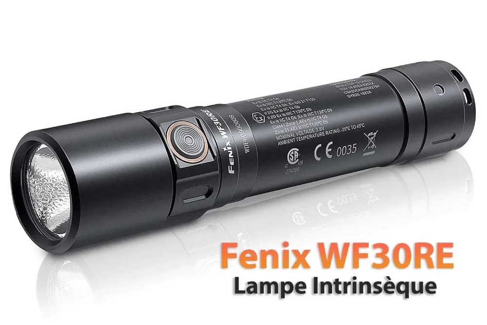 Fenix WF30RE - Lampe torche à sécurité intrinsèque - 280 lumens