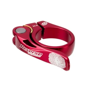 Collier de Selle REVERSE COMPONENTS LONG LIFE Serrage Rapide Rouge Collier de Selle REVERSE COMPONENTS LONG LIFE Serrage Rapide Rouge