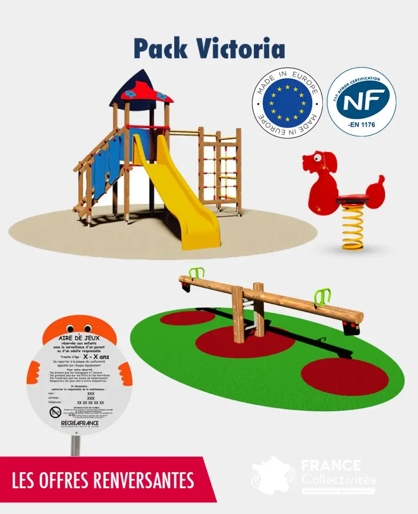 Pack jeux enfants Victoria