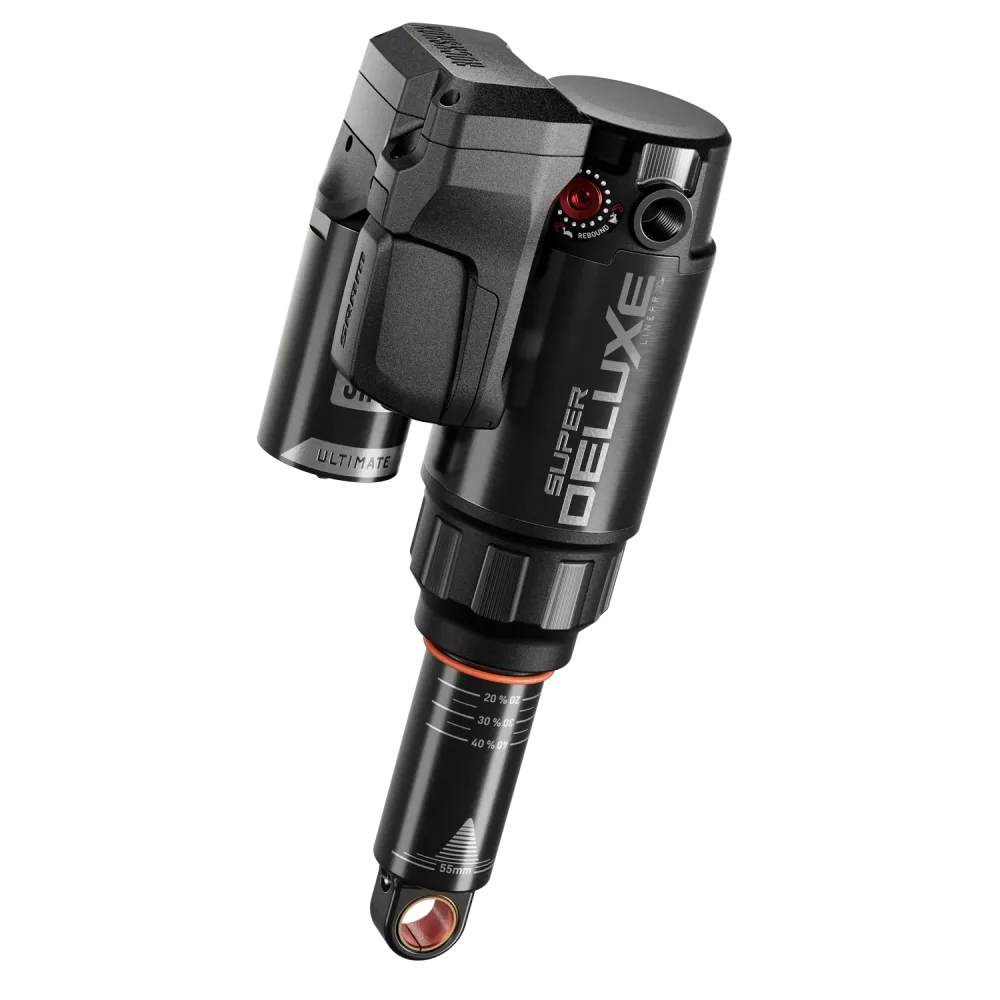 Amortisseur ROCKSHOX SUPER DELUXE ULTIMATE FLIGHT ATTENDANT RC3 HBO LINEAR XL D1 Trunnion pour Specialized Enduro 2020+