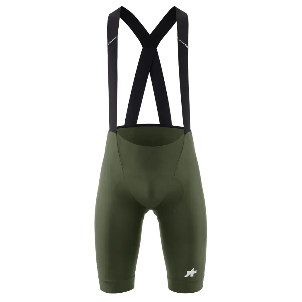 Cuissard Court à Bretelles ASSOS MILLE GT S11 Moss Green