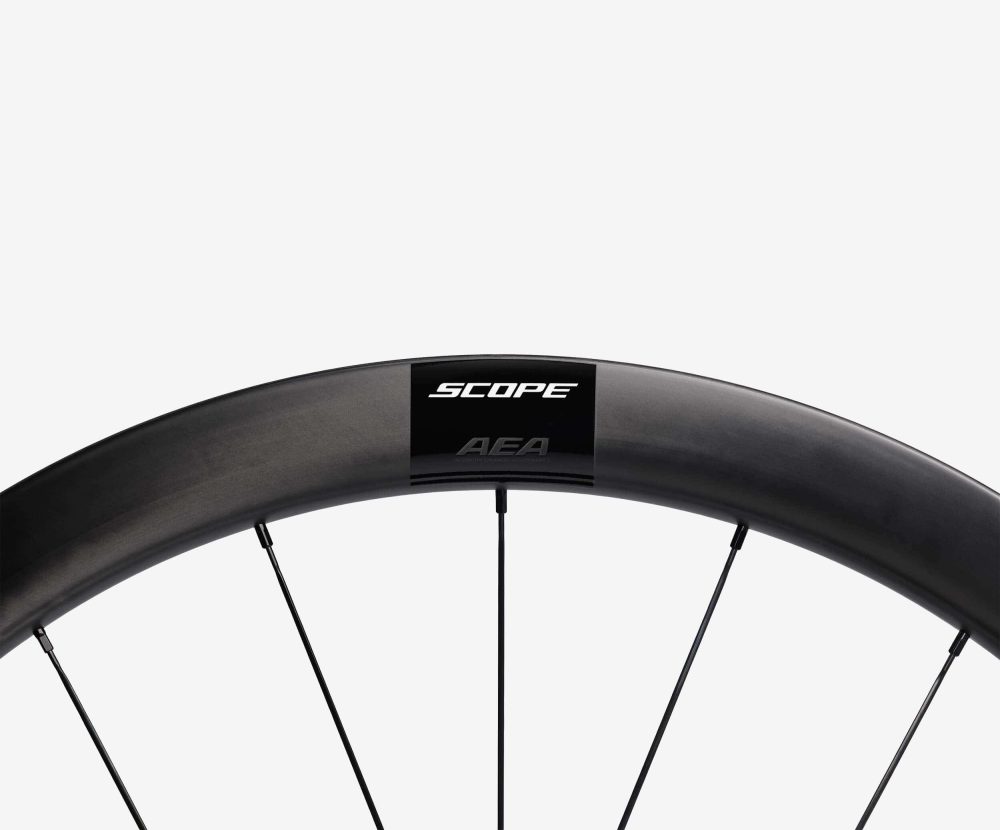 Paire de Roues SCOPE NOIR RACE 45 DISC à Pneus (Center Lock) – Image 2