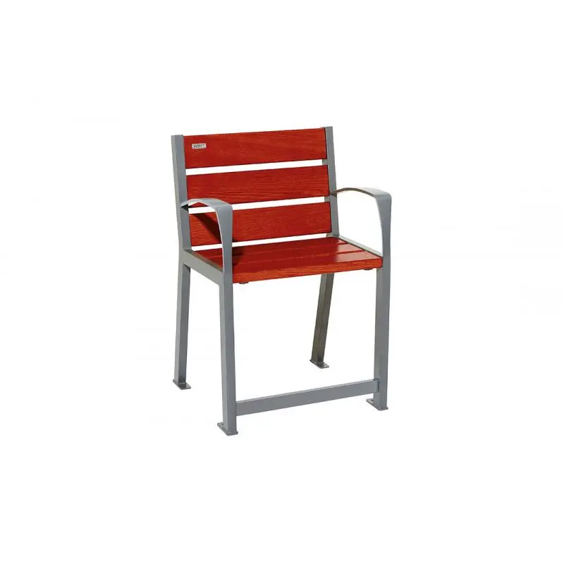 Fauteuil bois et acier Silaos spécial sénior – Image 2