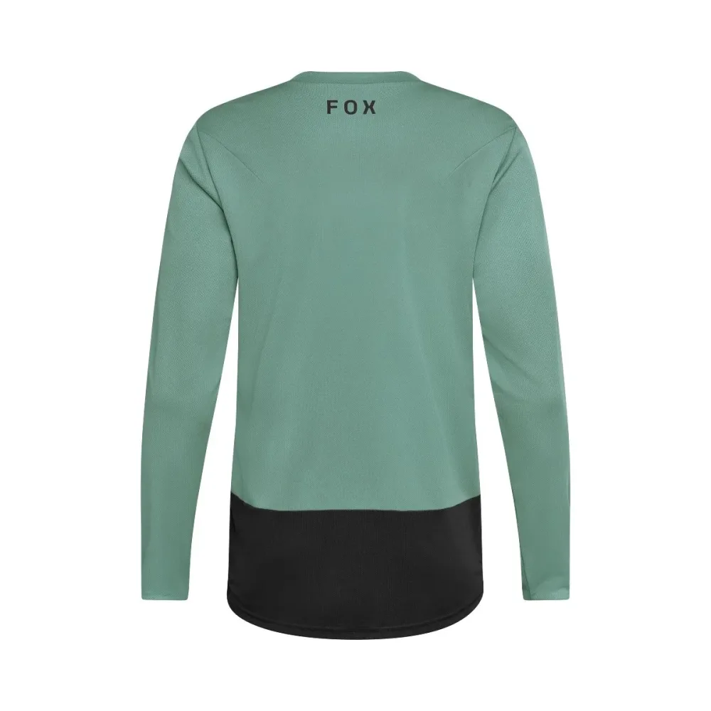 Maillot FOX RANGER FOX HEAD Manches Longues Vert – Image 2