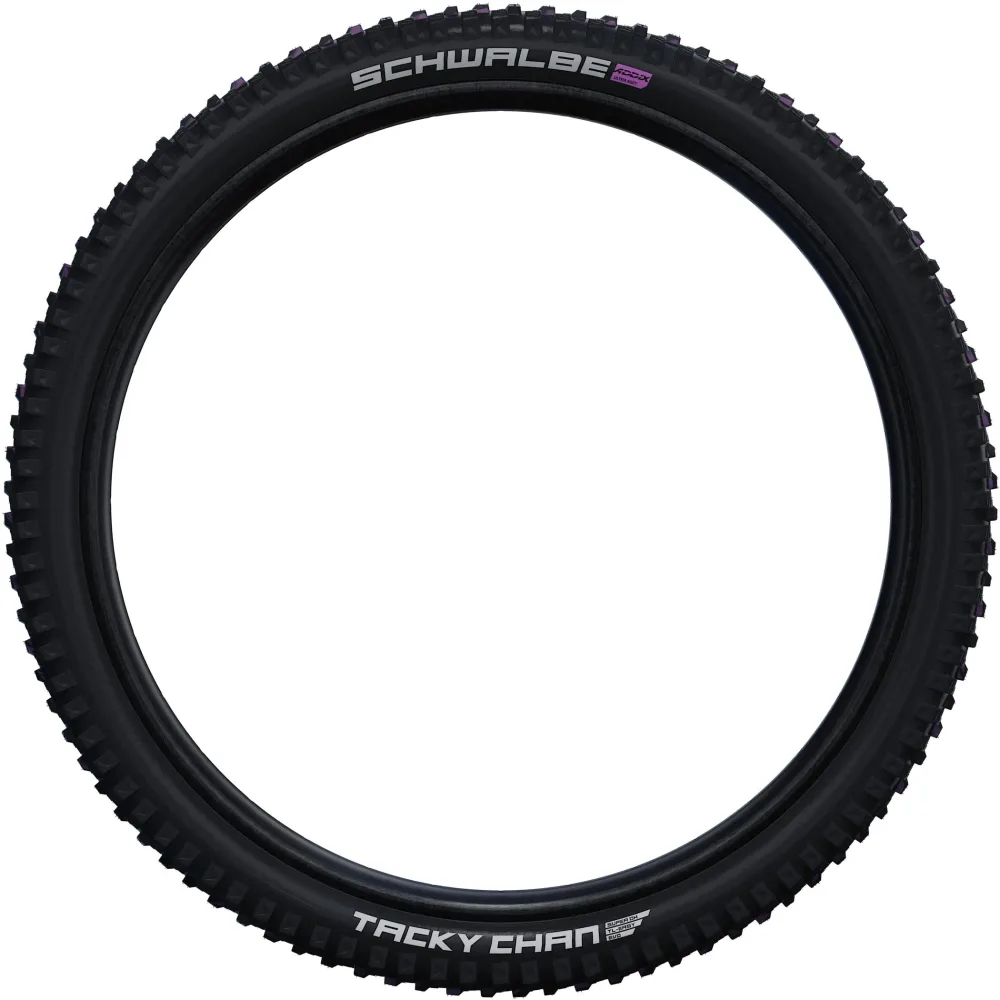 Pneu SCHWALBE TACKY CHAN 29x2.40 ADDIX ULTRASOFT SUPERGRAVITY Tubeless Ready Souple Noir – Image 3