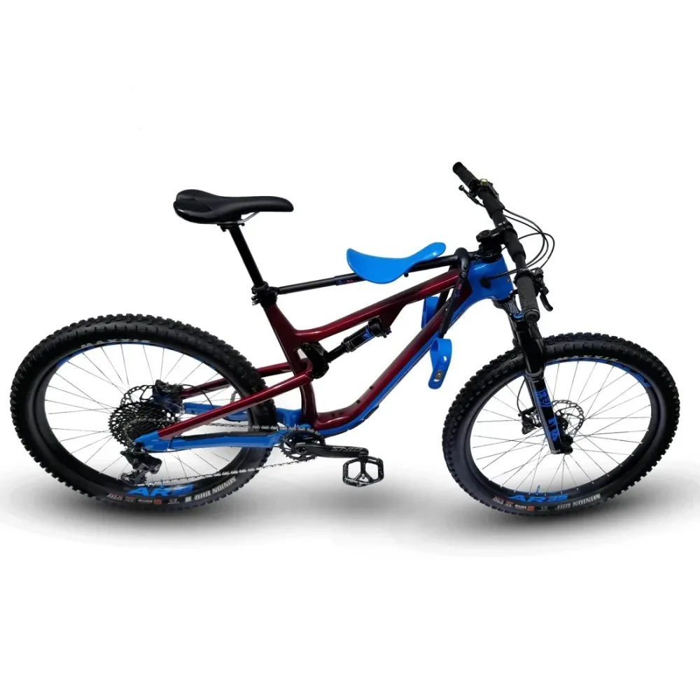 Siège Porte-Bébé MAC RIDE pour Pivot 1"1/8 Complet Bleu – Image 2