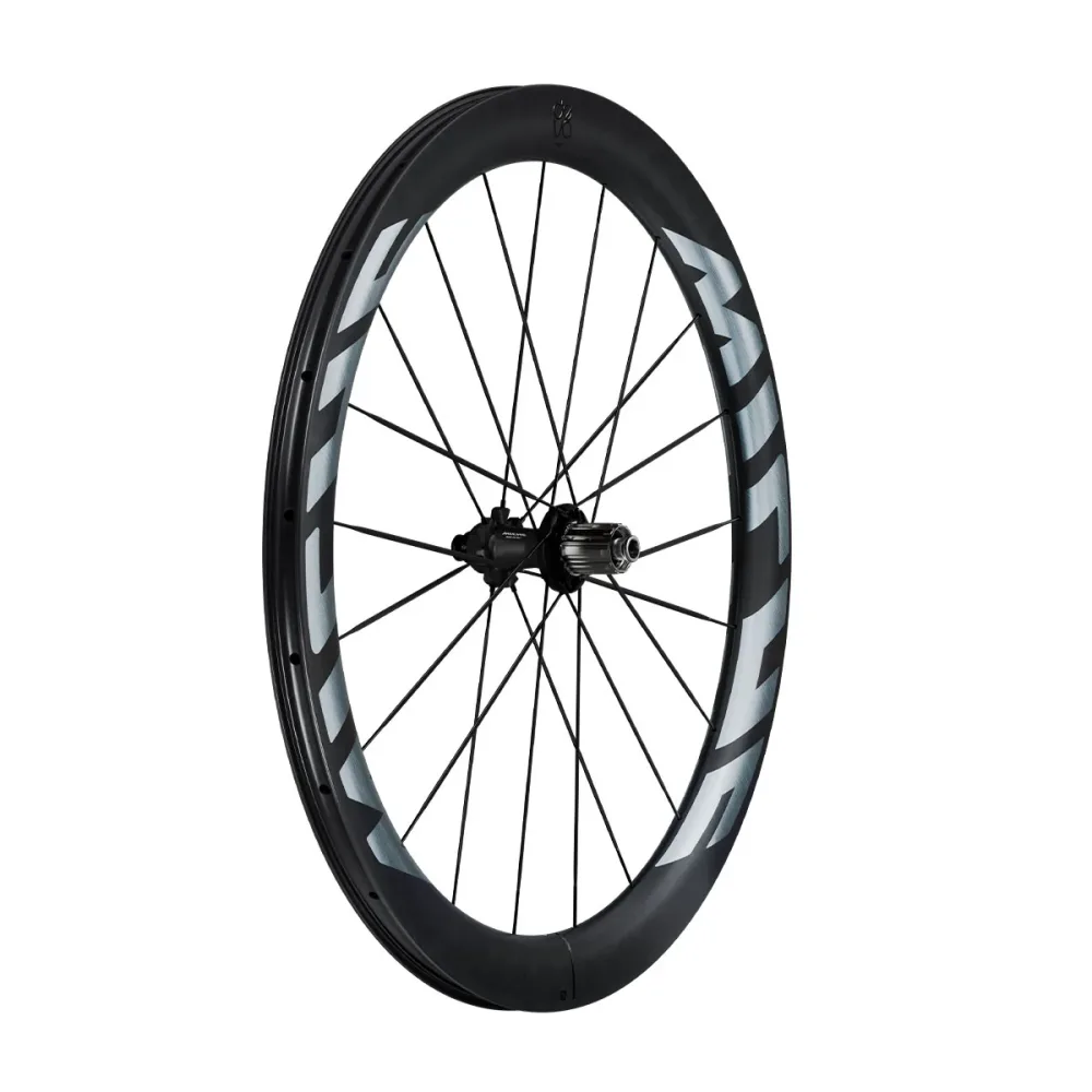 Paire de Roues MICHE DEVA RD 52 Tubeless Ready (Center Lock) Noir/Argent – Image 2