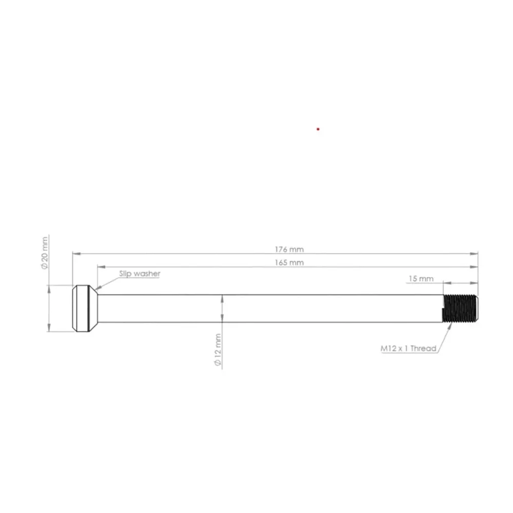 Axe de Roue Arrière BURGTEC 175.5mm pour Cadres Specialized Or – Image 2