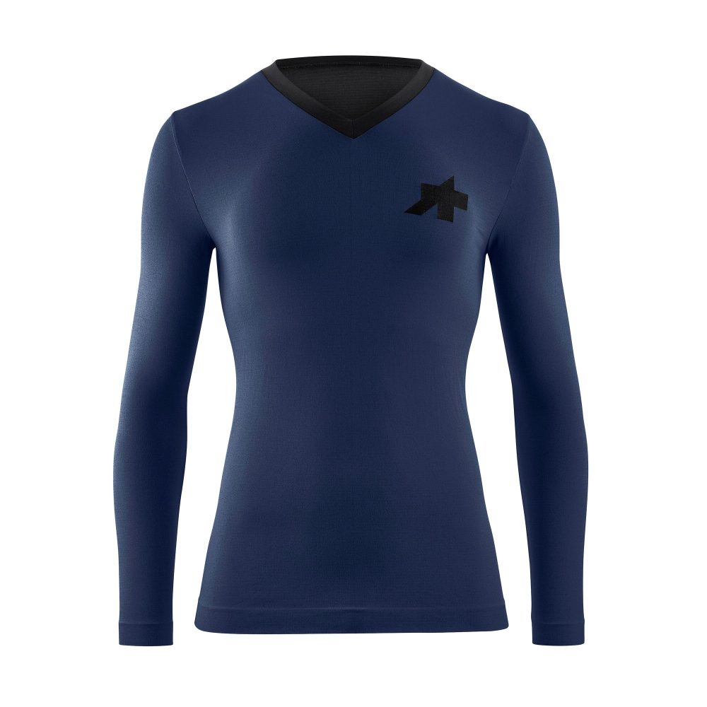 Maillot ASSOS TACTICA TECH T5 Manches Longues Bleu