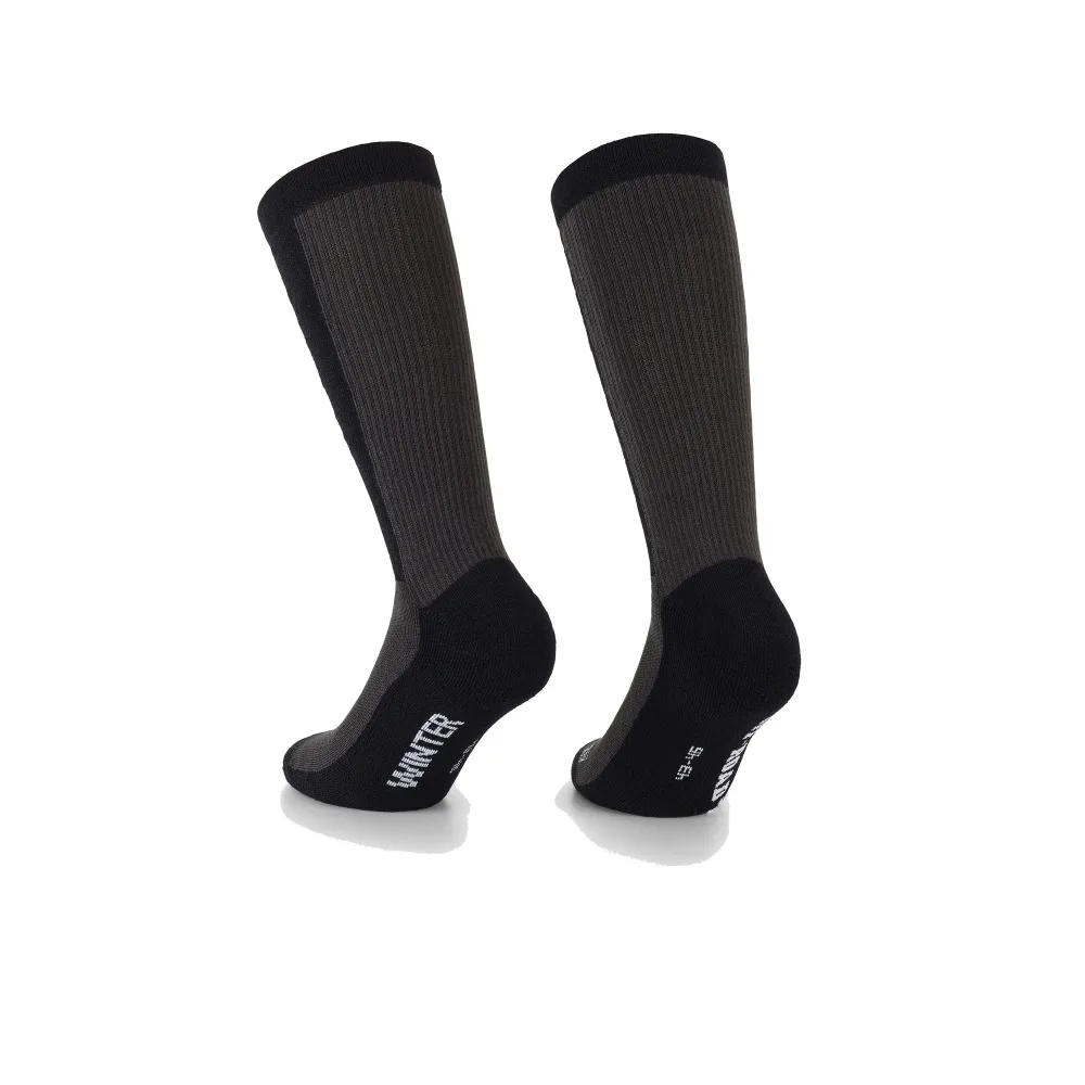 Chaussettes ASSOS TRAIL WINTER T3 Noir – Image 2