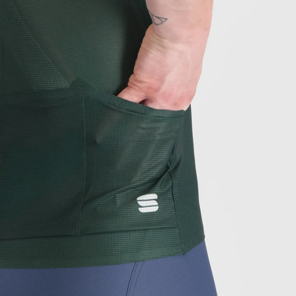 Maillot SPORTFUL LIGHT 2 Manches Courtes Kaki – Image 2