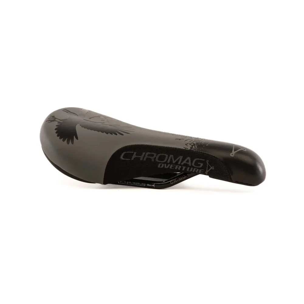 Selle CHROMAG OVERTURE LTD Rails CrMo Ravens Selle CHROMAG OVERTURE LTD Rails CrMo Ravens