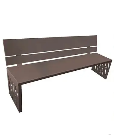 Banc acier Venise