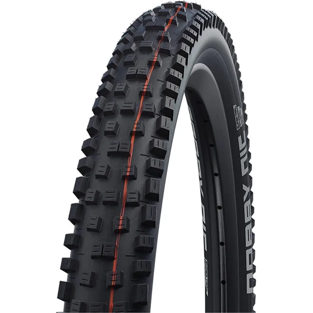 Pneu SCHWALBE NOBBY NIC 27.5x2.40 ADDIX SOFT SUPERTRAIL Tubeless Ready Souple Noir