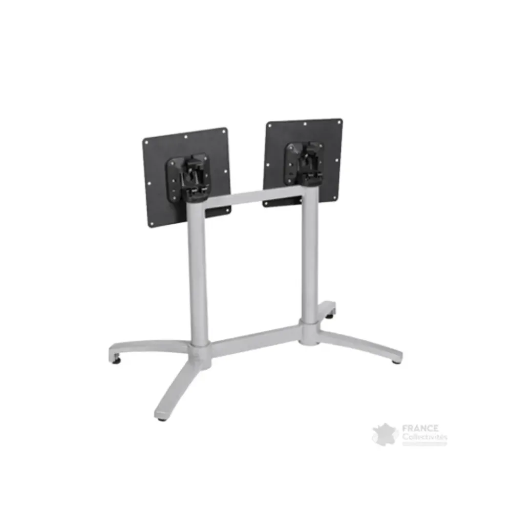 Pied duo basculant en alu Cooper