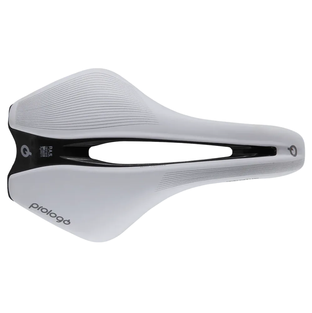 Selle PROLOGO DIMENSION R2 143mm Rails Nack Blanc