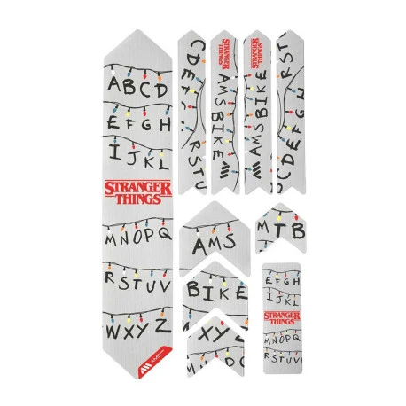 Protection Adhésive pour Cadre ALL MOUNTAIN STYLE EXTRA Stranger Things Lights Noir