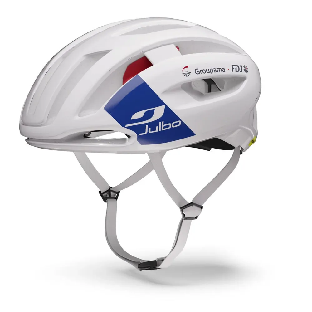 Casque Route JULBO FINISHER EVO FDJ Blanc Casque Route JULBO FINISHER EVO FDJ Blanc