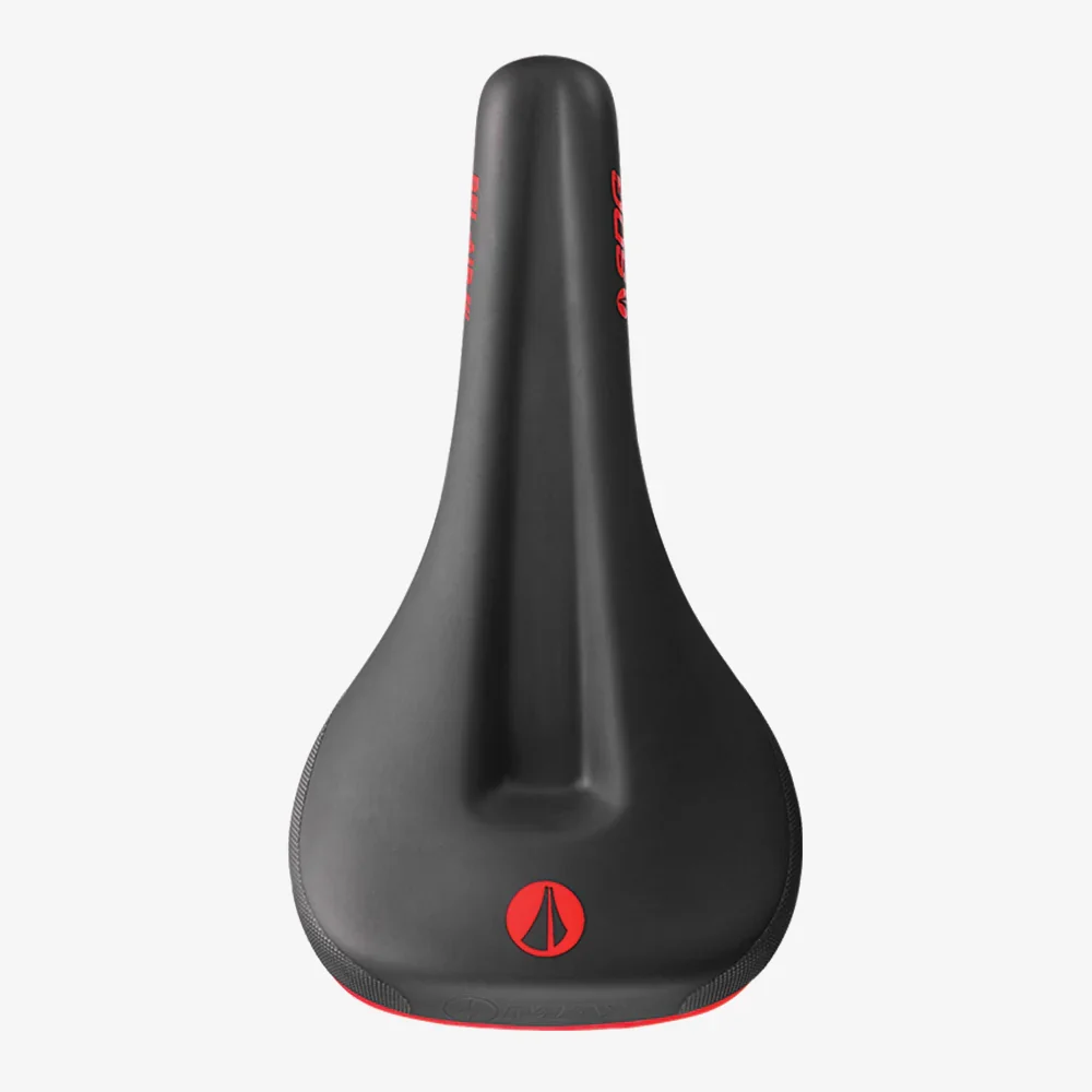 Selle SDG BEL-AIR V3 MAX Rails Lux-Alloy Noir/Rouge – Image 2