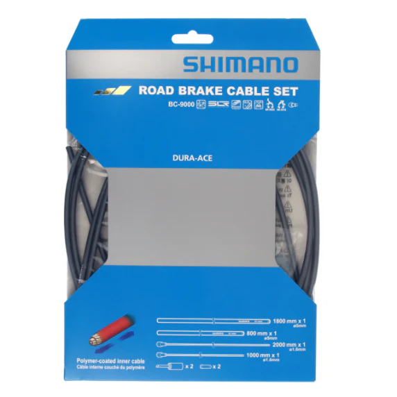 Kit de Câbles et Gaines de Frein SHIMANO DURA-ACE 9000 Gris