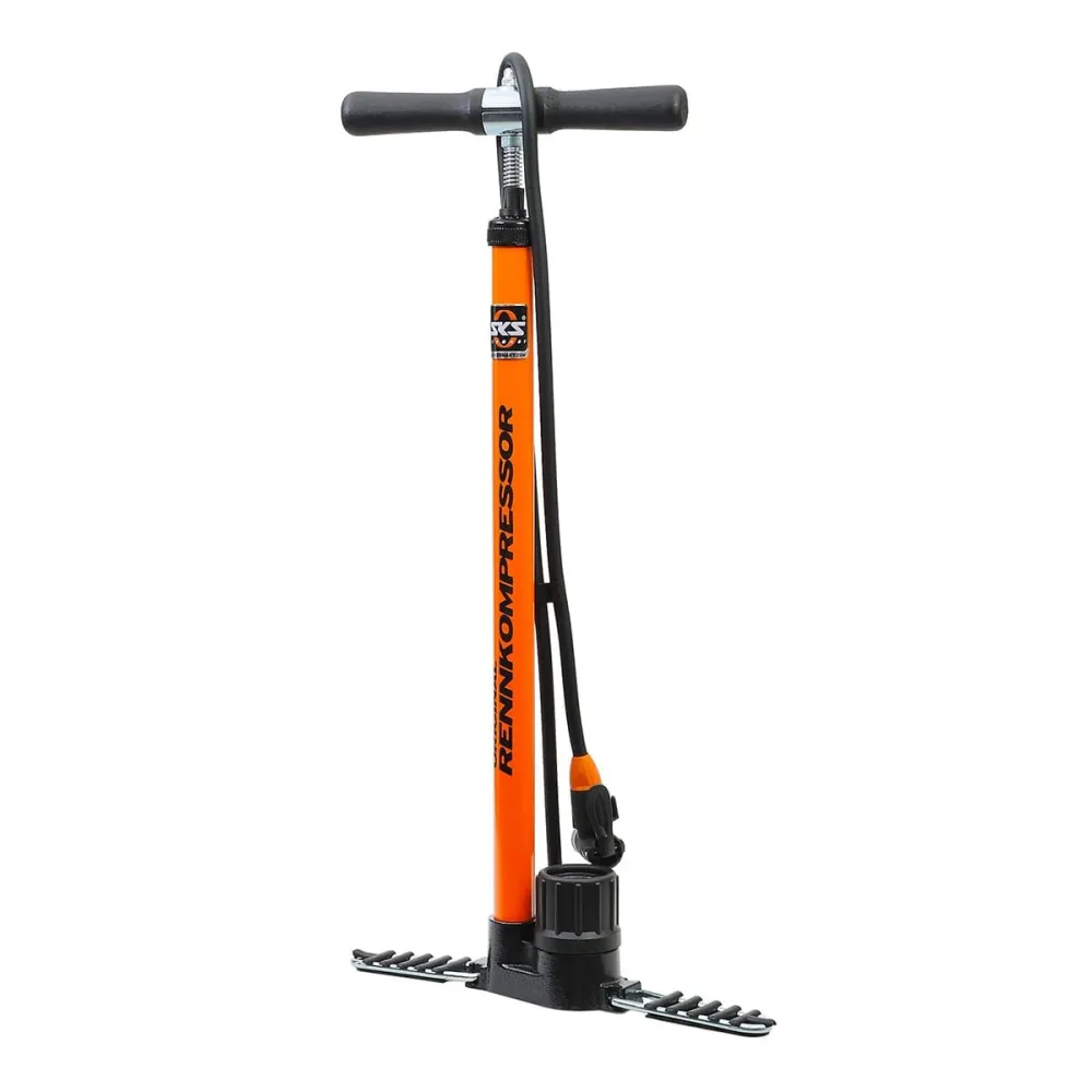 Pompe à Pied SKS GERMANY RENNKOMPRESSOR EVA Orange