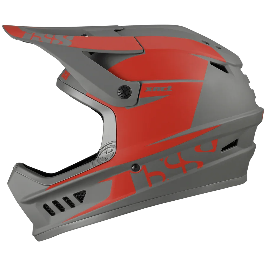 Casque VTT IXS XACT EVO Rouge/Gris – Image 2