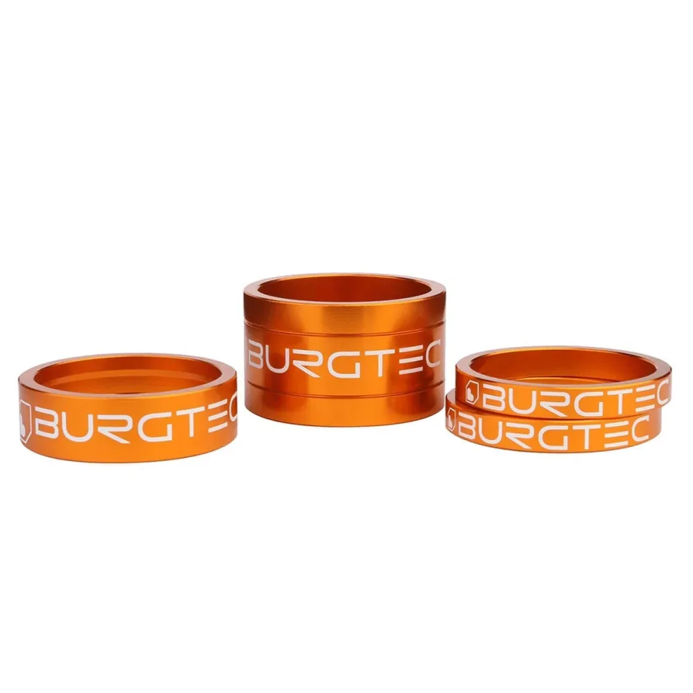 Kit Entretoises de Direction BURGTEC 1″1/8 Orange Kit Entretoises de Direction BURGTEC 1″1/8 Orange