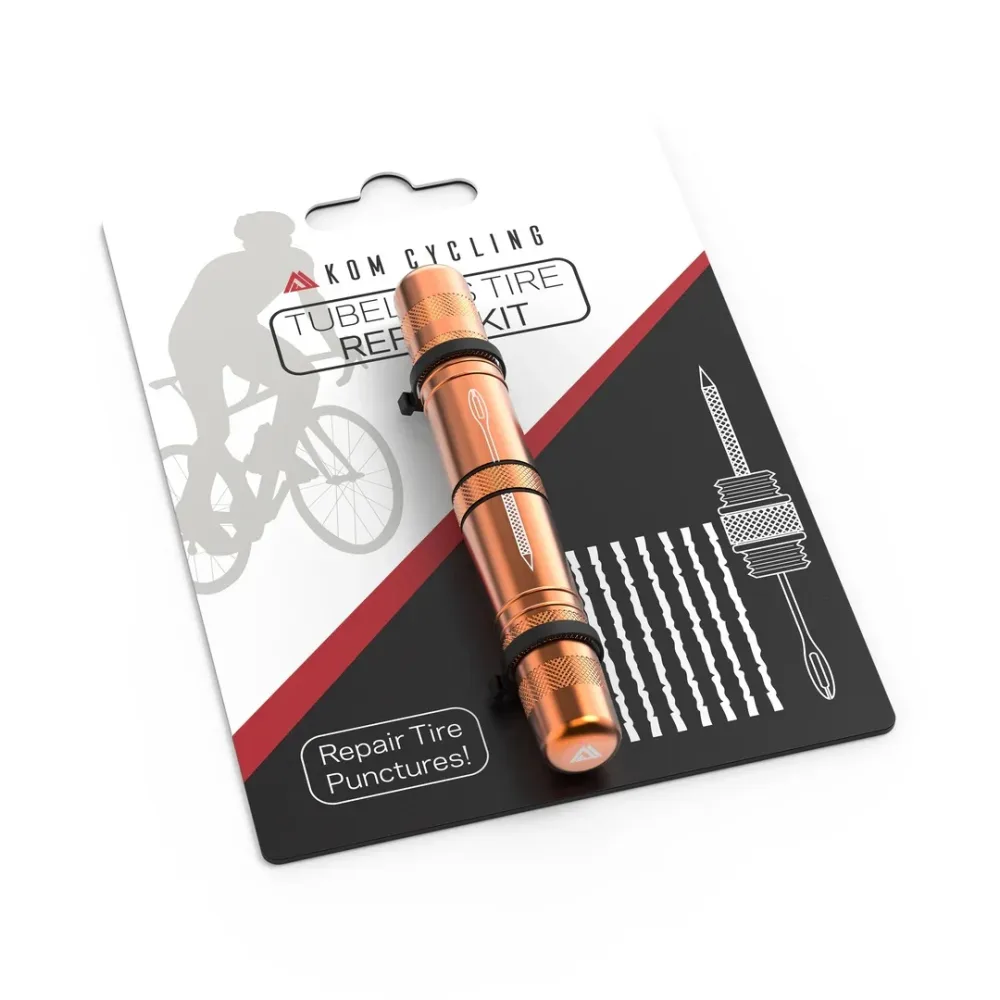 Kit de Réparation KOM CYCLING Tubeless Orange Kit de Réparation KOM CYCLING Tubeless Orange