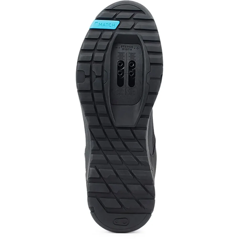 Chaussures VTT CRANKBROTHERS MALLET ENDURO LACE CLIP-IN Noir/Bleu – Image 2