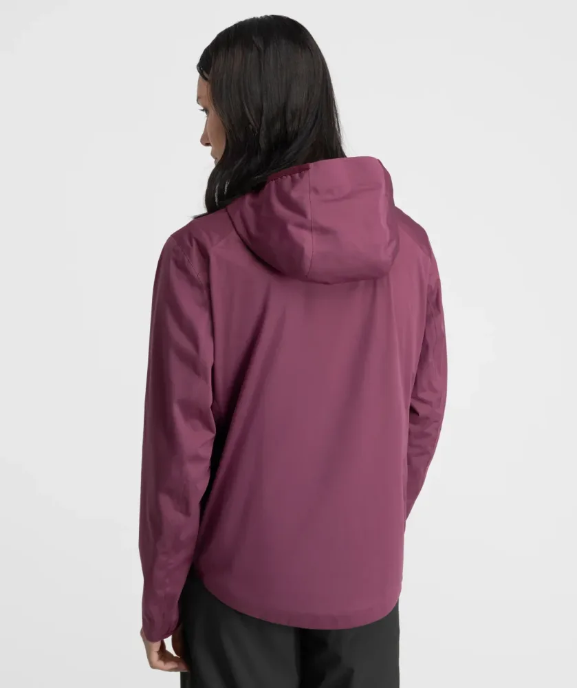 Veste randonnée imperméable ultralégère femme Velora Purple – Image 2