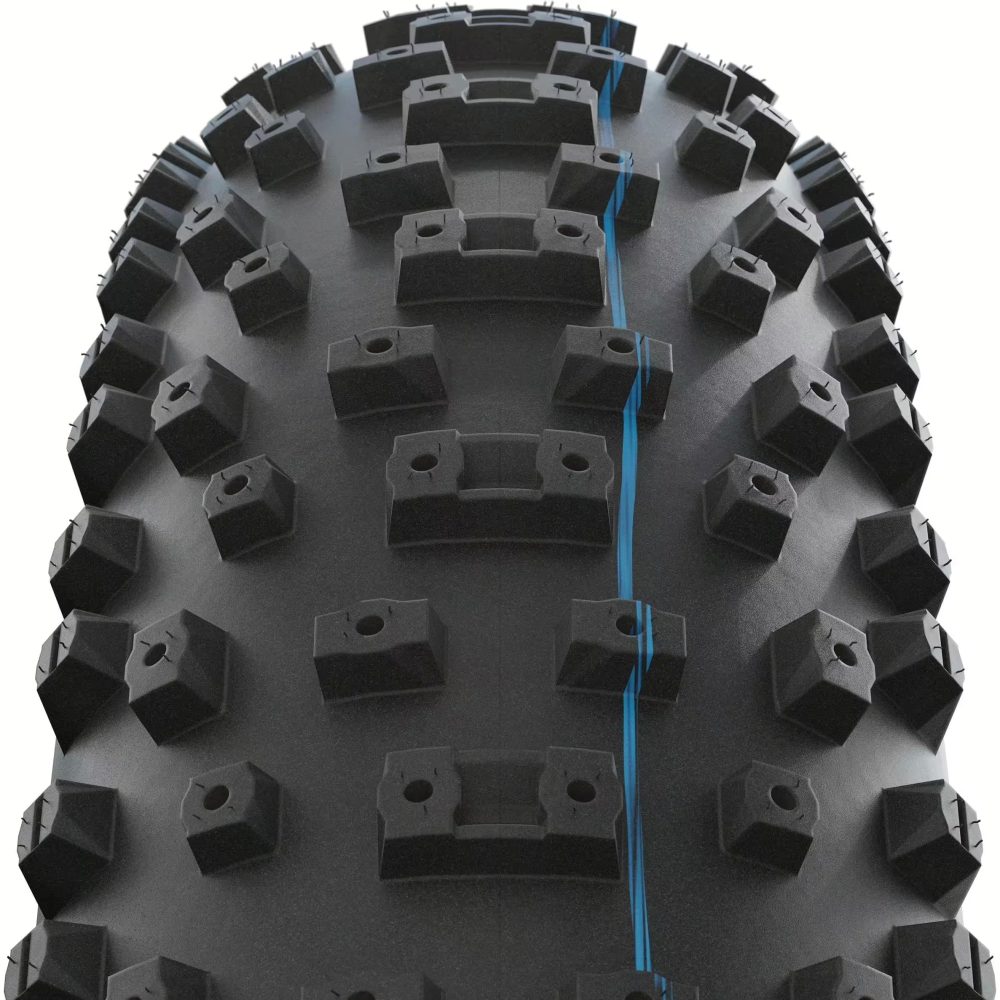 Pneu SCHWALBE Al MIGHTY SuperGround Speedgrip 26x4.80 Tubeless Easy Souple Noir – Image 2