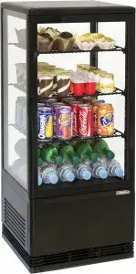 Mini vitrine réfrigérée positive 78 Litres – Image 2