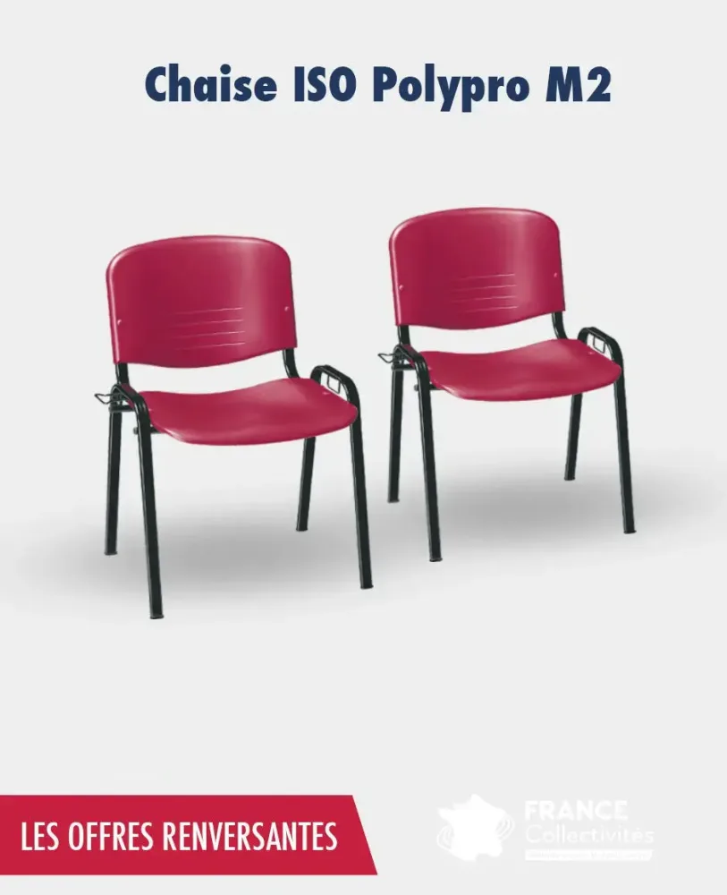 Promo chaises iso coque polypro M2