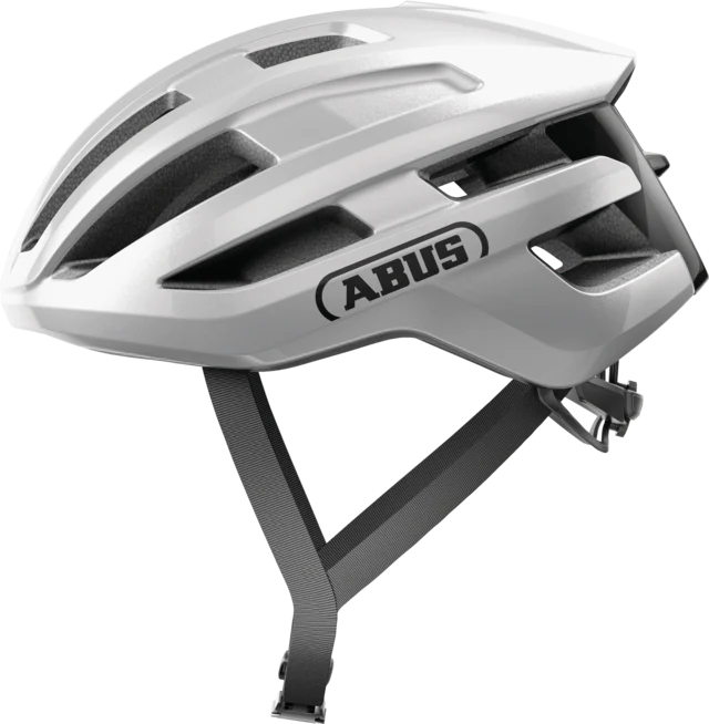 Casque Route ABUS POWERDOME Argent