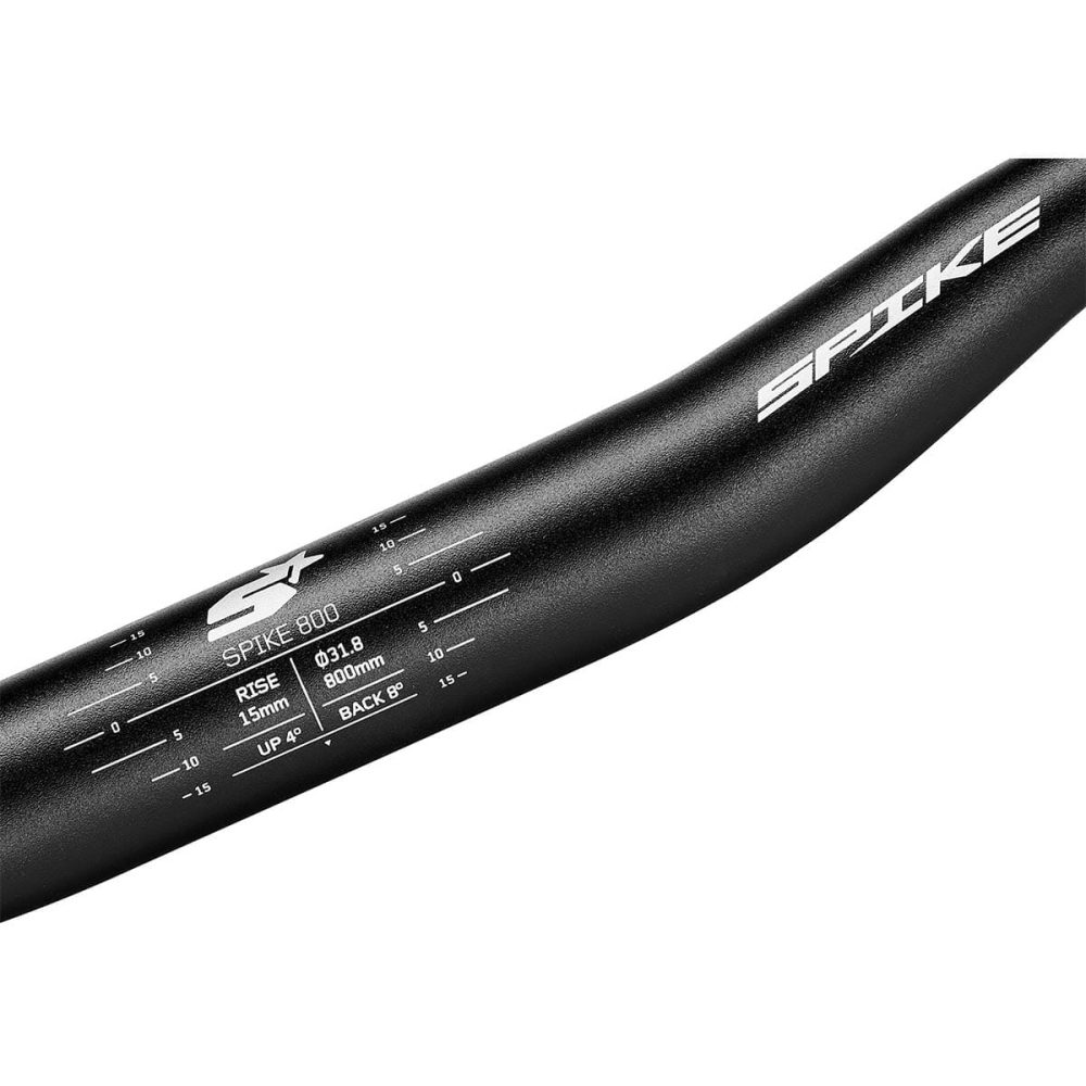 Cintre SPANK SPIKE RACE VIBROCORE Rise 15mm 31.8/800mm Noir – Image 2