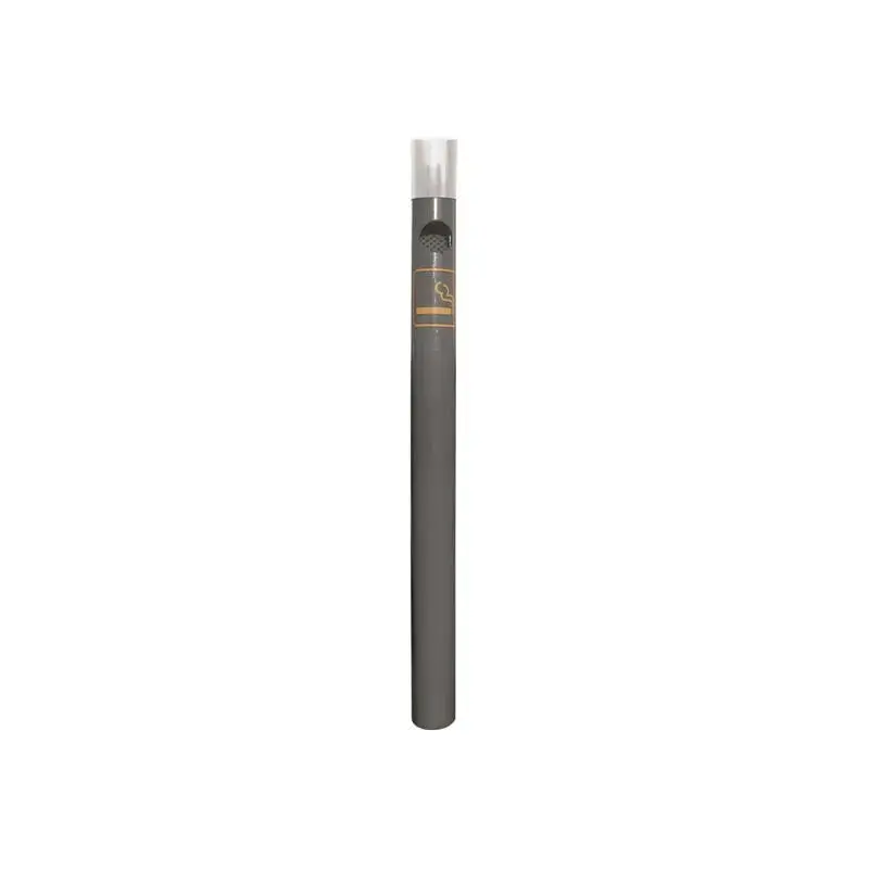 Potelet cendrier inox brossé haut