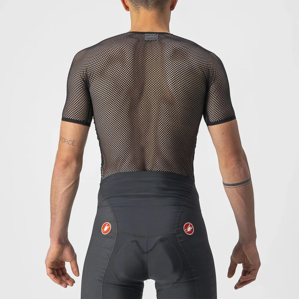 Sous-Vêtement CASTELLI CORE MESH 3 Manches Courtes Noir – Image 2