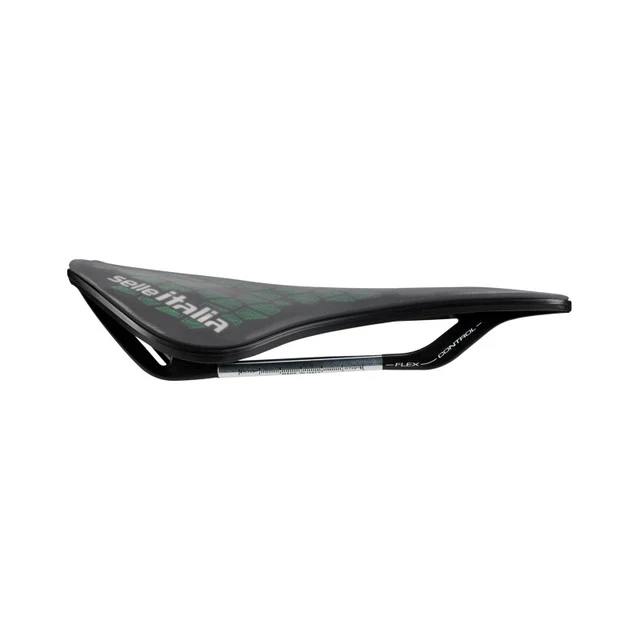 Selle SELLE ITALIA MODEL X GREEN SUPERFLOW LEAF L Rails Fec Vert/Noir – Image 2