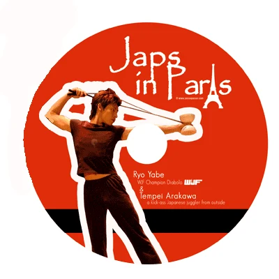 Dvd Japs in Paris champion du monde Diabolo 1h20