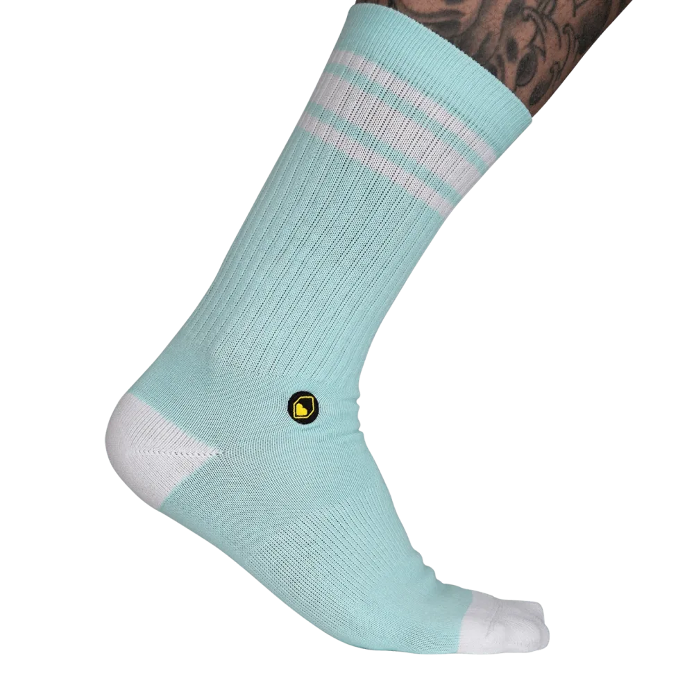 Chaussettes BURGTEC EVERYDAY CREW Bleu Ciel Chaussettes BURGTEC EVERYDAY CREW Bleu Ciel