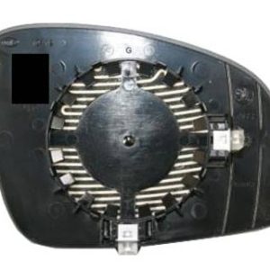 Verre miroir gauche asphérique avec support pour SKODA FABIA de 2007 à 2010, Neuf Verre miroir gauche asphérique avec support pour SKODA FABIA de 2007 à 2010, Neuf