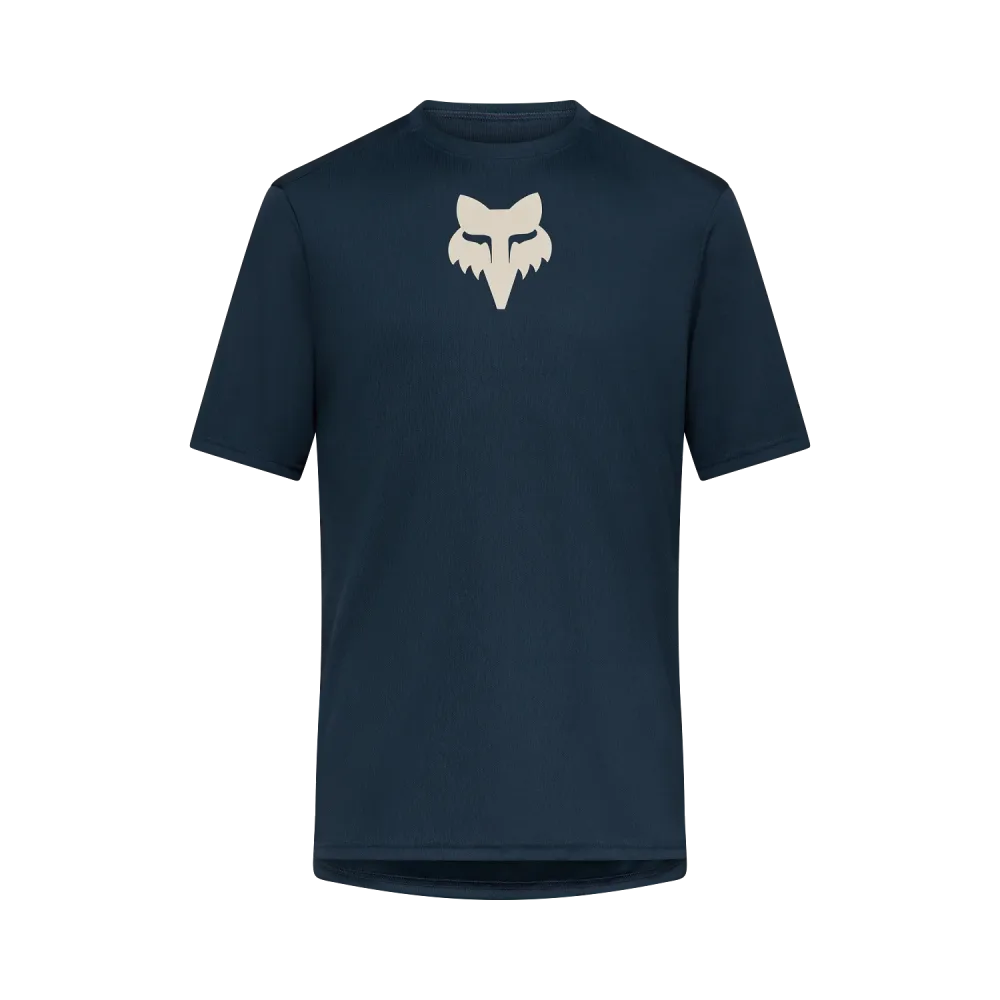 Maillot FOX RANGER HEAD Manches Courtes Galaxy Blue