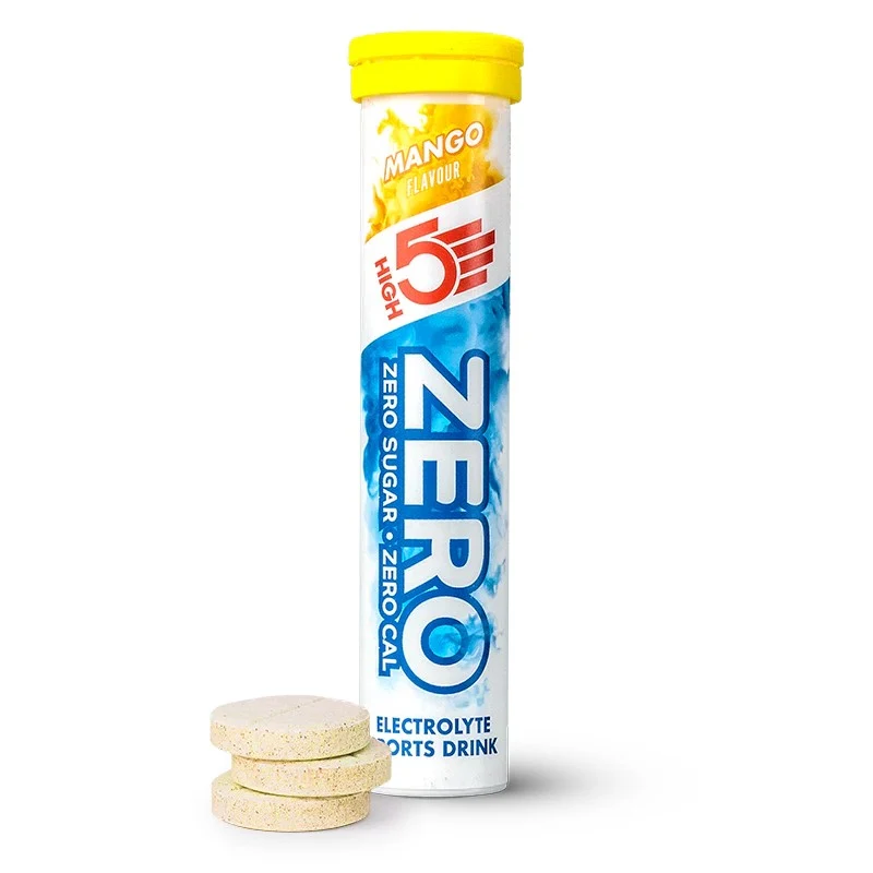 Pastilles d'Hydratation Electrolytes HIGH5 ZERO (x20) Mangue
