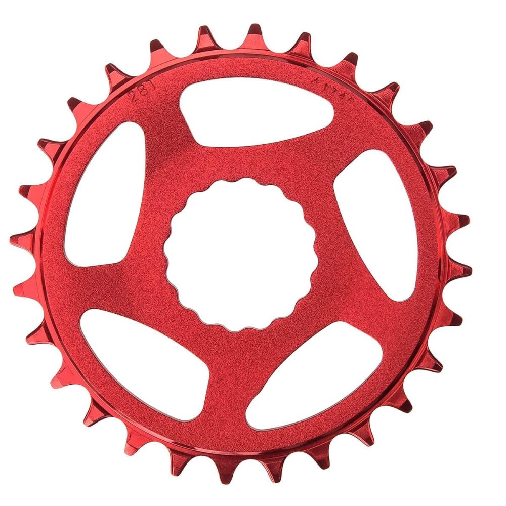 Plateau Mono RACE FACE NARROW WIDE 9/10/11/12V Cinch Direct Mount Rouge – Image 2