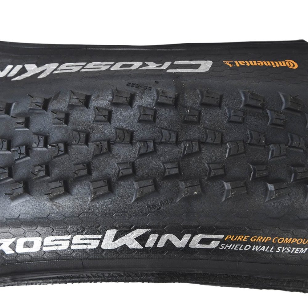 Pneu CONTINENTAL CROSS KING 27.5x2.30 Shieldwall Tubeless Ready Souple Noir – Image 2