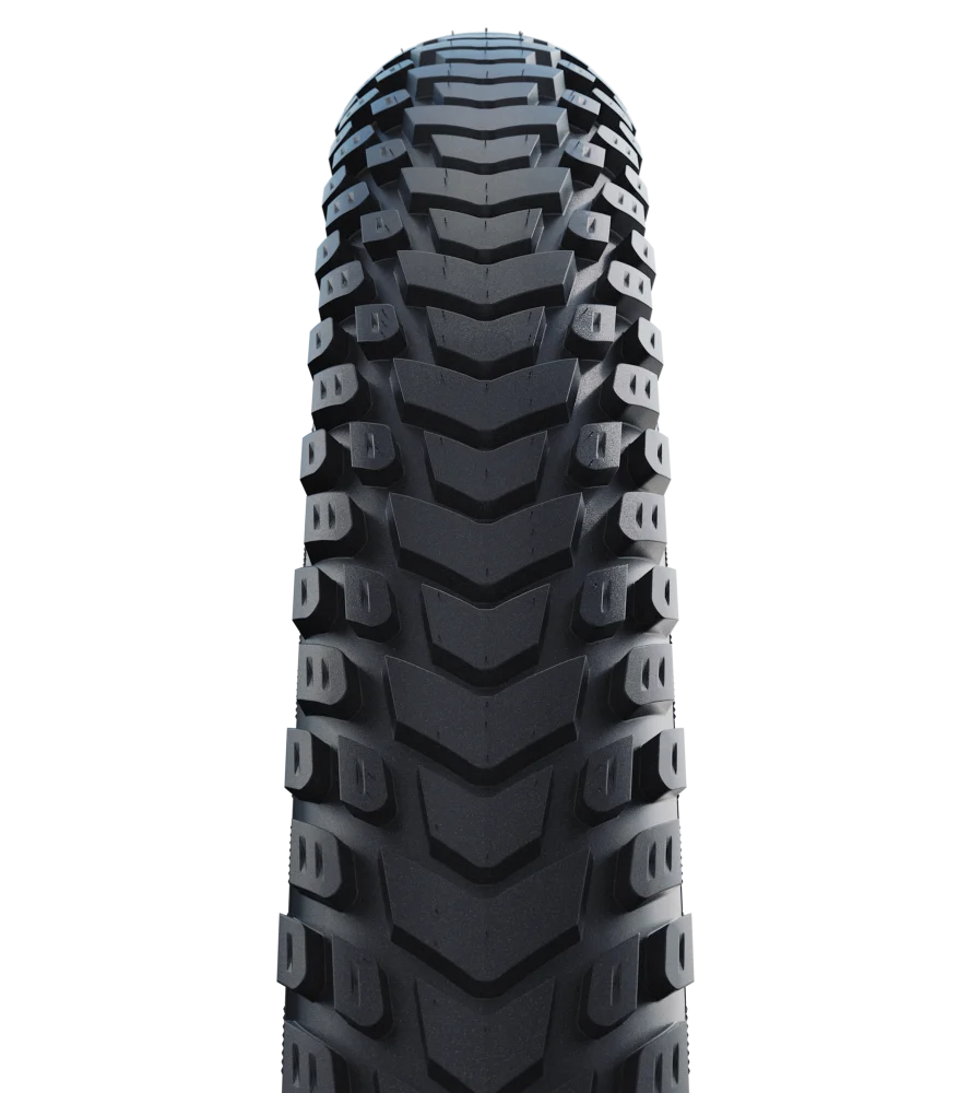 Pneu SCHWALBE MARATHON MONDIAL 700x47 ADDIX V-Guard Reflex TubeType Souple Noir – Image 2